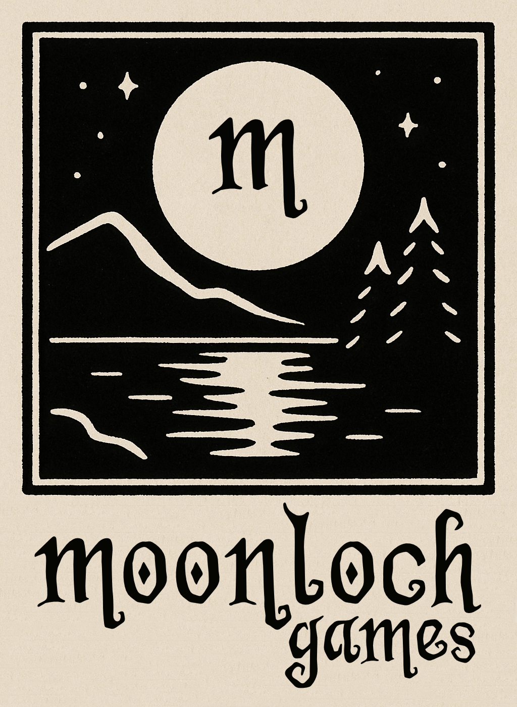 Moonloch Games - Moon over a mystical loch